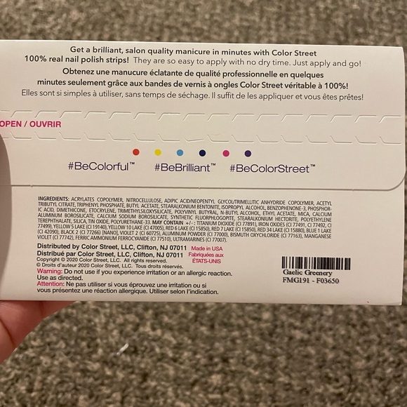 Gaelic Greenery Color Street Nails (retired) - Picture 2 of 2